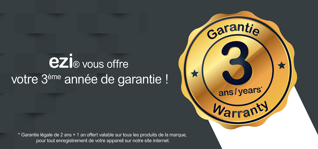 Garantie 3 ans