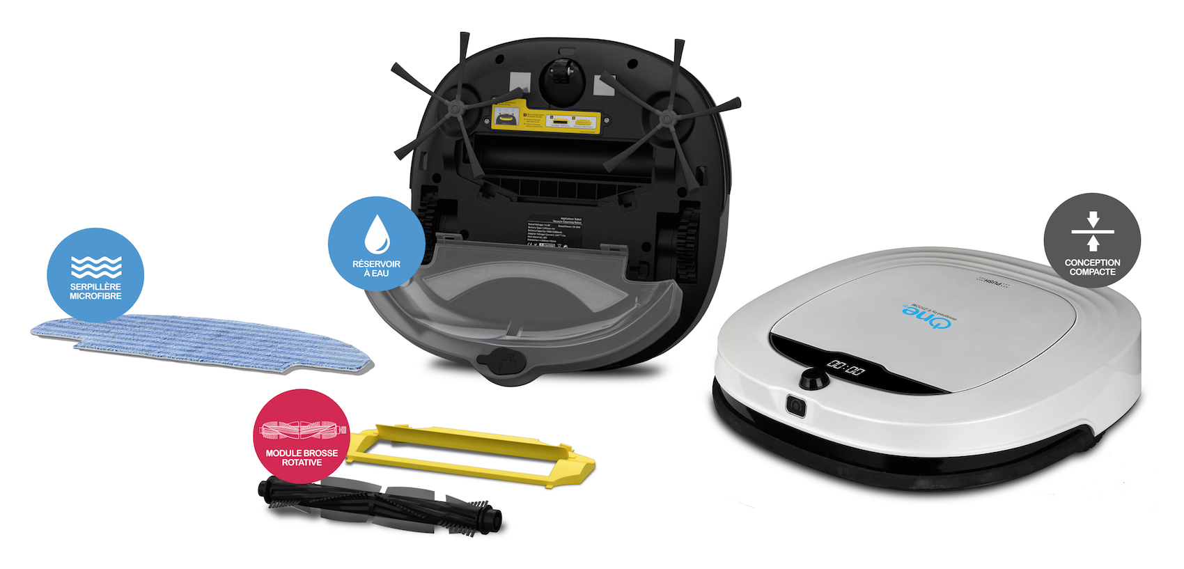 Robot Aspirateur Laveur Hybride