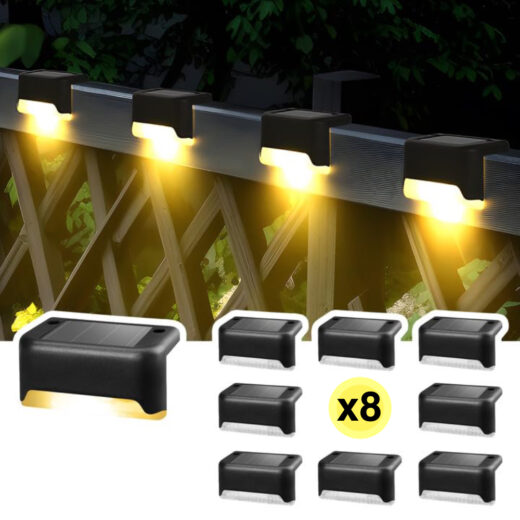 Lampes solaires EZIlight® Solar Step x8