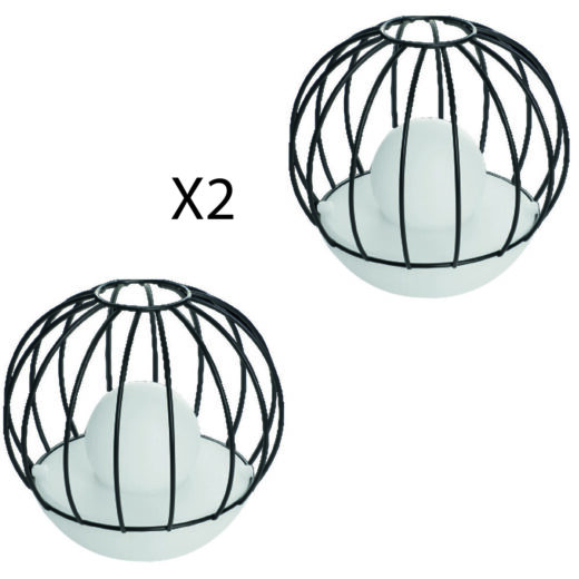 Balise solaire EZIlight® Solar deco ball Pack de 2 lampes