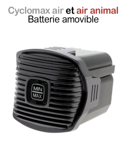 EZIclean® Cyclomax air et air animal - Batterie
