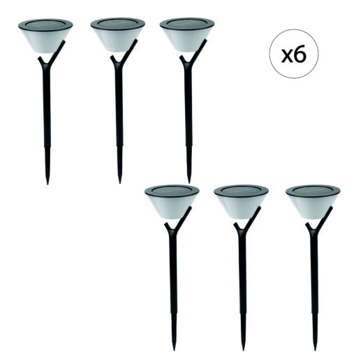 Balise solaire EZIlight® Solar peaky cup lot de 6