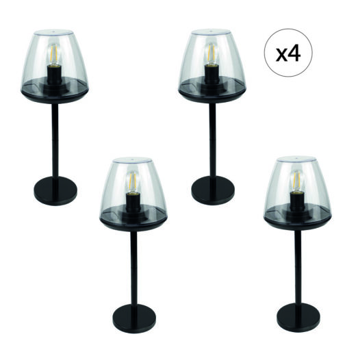 Lampe solaire EZIlight® Solar lamp one Lot de 4
