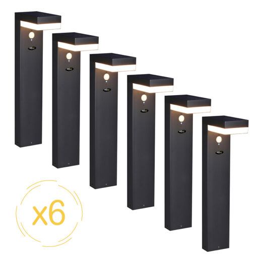 Lampes solaires EZIlight® Solar way xl - Pack de 6 lampes