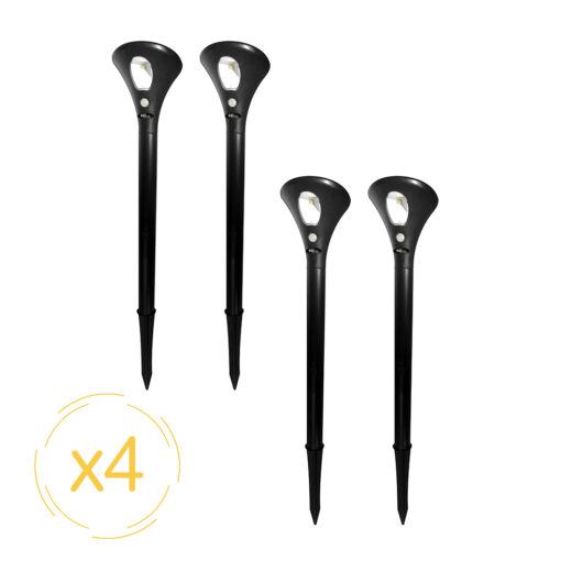 Lampes solaires EZIlight® Solar peak - Pack de 4 lampes