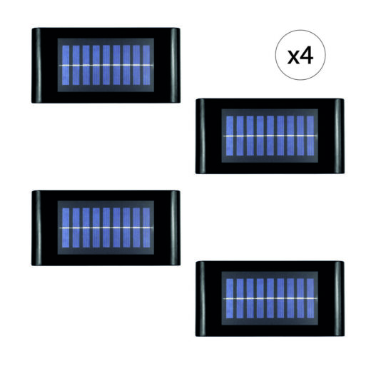 Applique murale solaire EZIlight® Solar up n down lot de 4