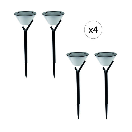 Balise solaire EZIlight® Solar peaky cup lot de 4