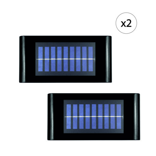Applique murale solaire EZIlight® Solar up n down lot de 2