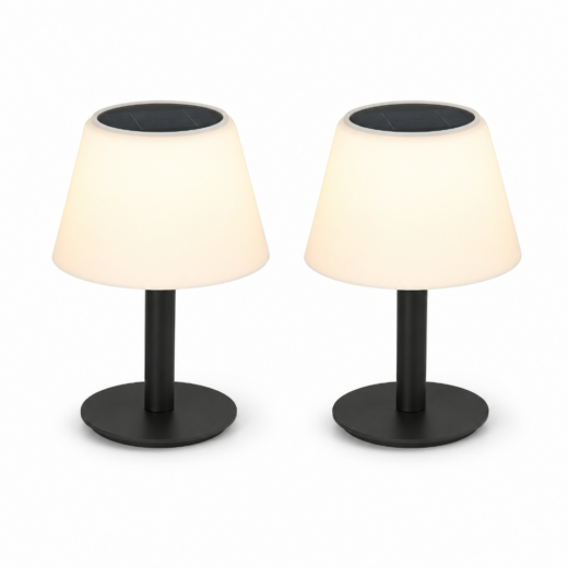 Lot de 2 lampes de table solaires EZIlight® Solar lamp XS10