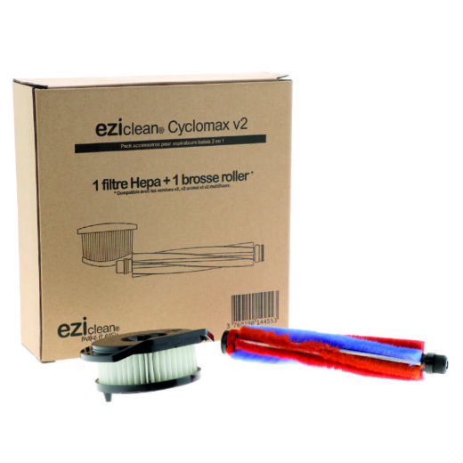 EZIclean® Cyclomax v2 - Pack brosse + filtre