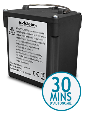 Batterie additionnelle - EZIclean® Cyclomax